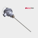 Thermocouple with Fixed bushing Plug style adjustable fitting