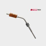 Bayonet 45 Deg Bend Thermocouple with Connector